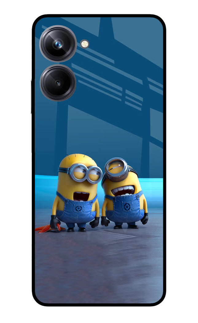 Minion Laughing Realme 10 Pro 5G Glass Case