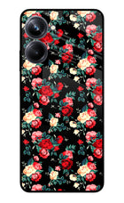 Rose Pattern Realme 10 Pro 5G Glass Case Back Cover by Casekaro