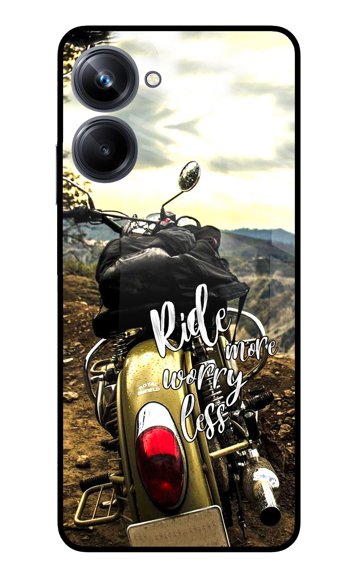 Ride More Worry Less Realme 10 Pro 5G Back Cover