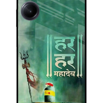 Har Har Mahadev Shivling Realme 10 Pro 5G Glass Case