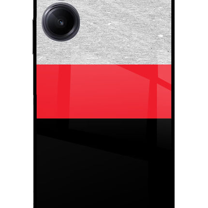 Tri Color Pattern Realme 10 Pro 5G Glass Case