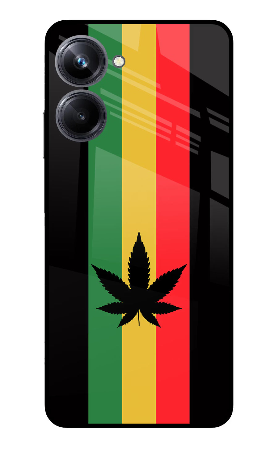 Weed Flag Realme 10 Pro 5G Back Cover, Metal case