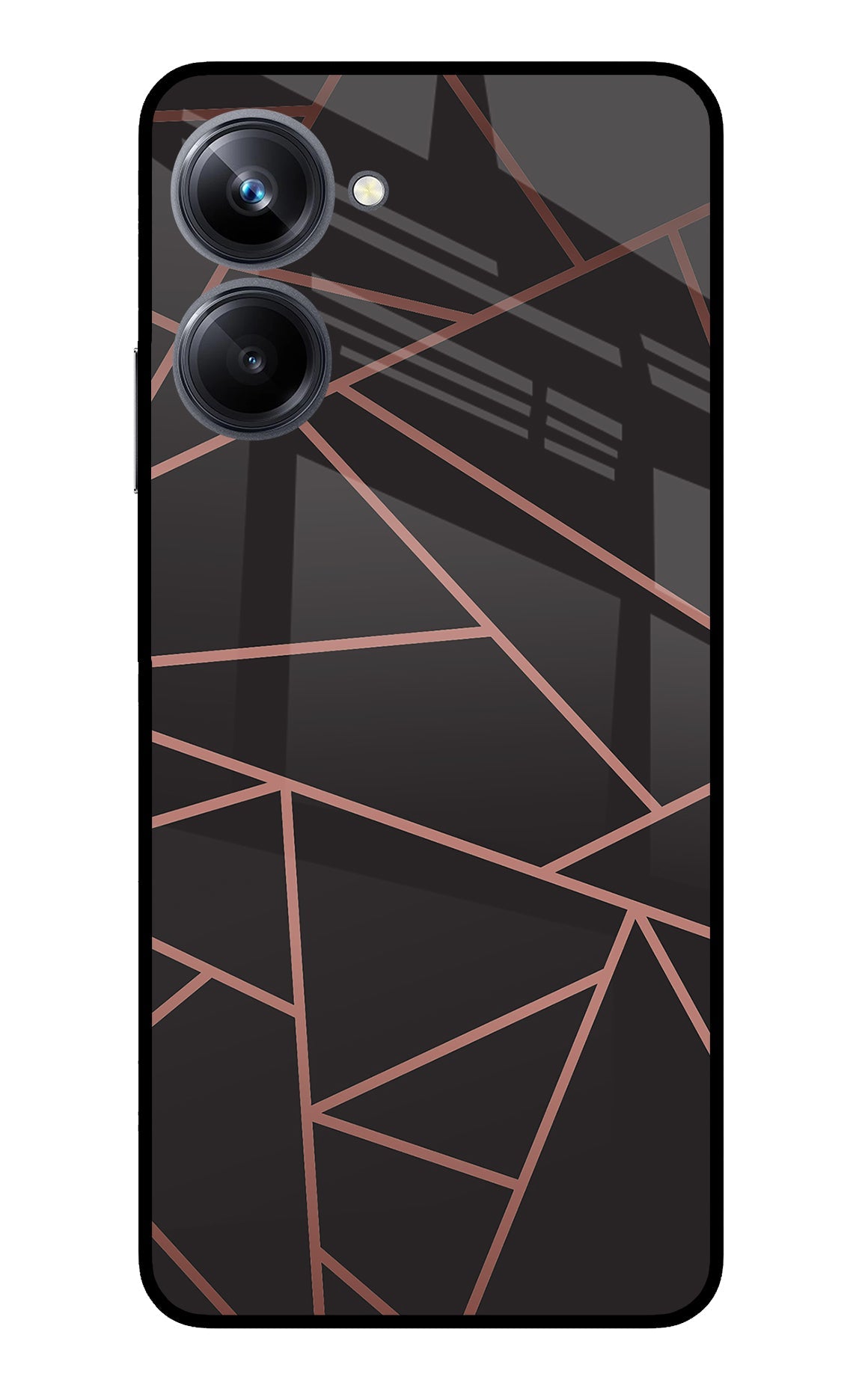 Geometric Pattern Realme 10 Pro 5G Glass Case