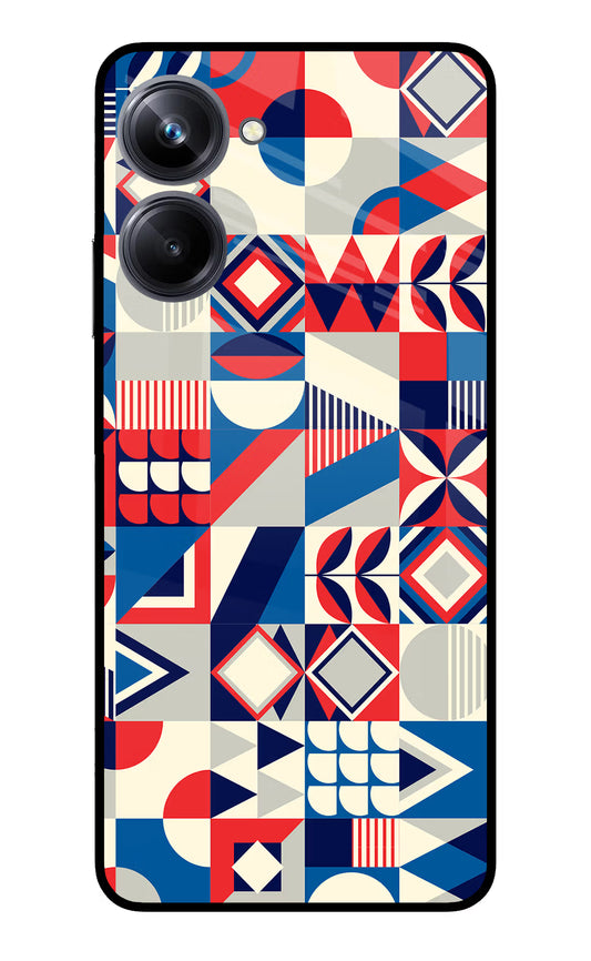 Colorful Pattern Realme 10 Pro 5G Glass Case