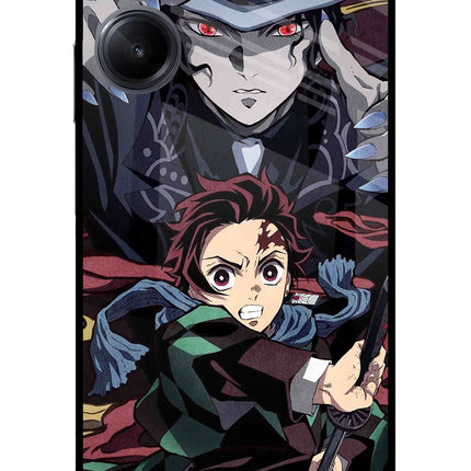 Demon Slayer Realme 10 Pro 5G Glass Case Back Cover by Casekaro