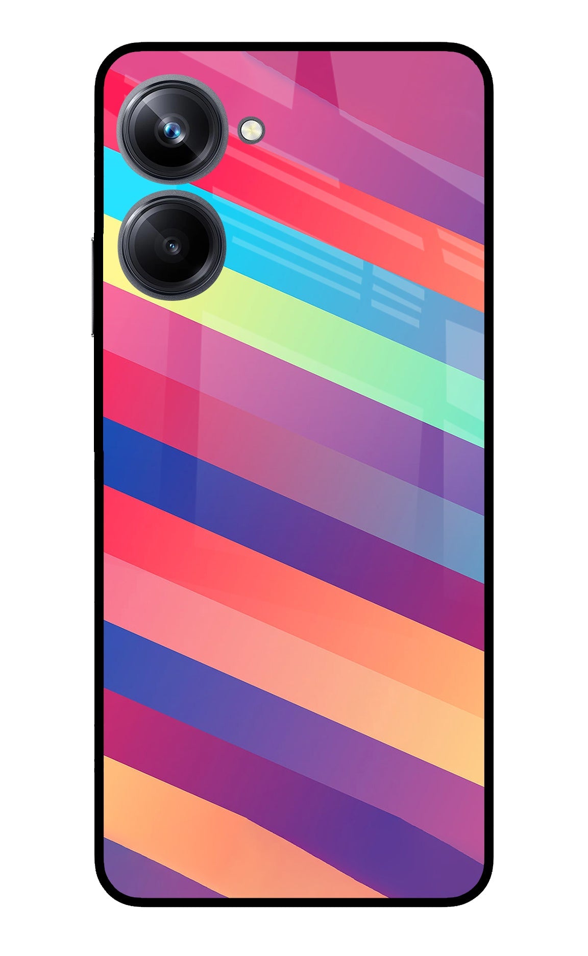 Stripes color Realme 10 Pro 5G Back Cover