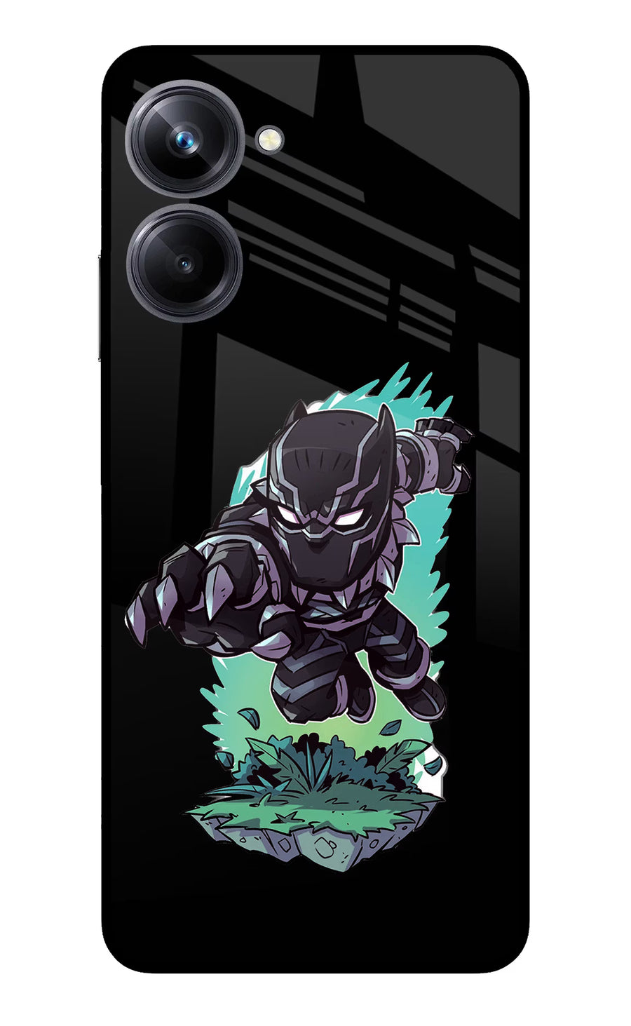 Black Panther Realme 10 Pro 5G Back Cover, Metal case