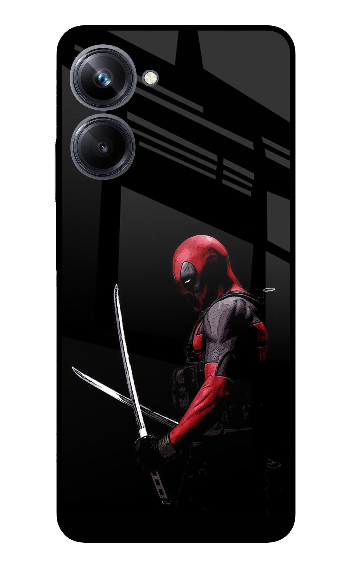 Deadpool Realme 10 Pro 5G Glass Case