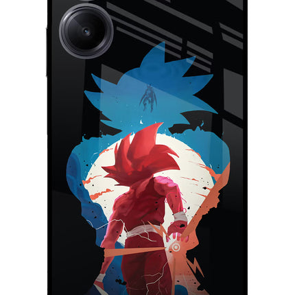 Goku Realme 10 Pro 5G Glass Case Back Cover by Casekaro