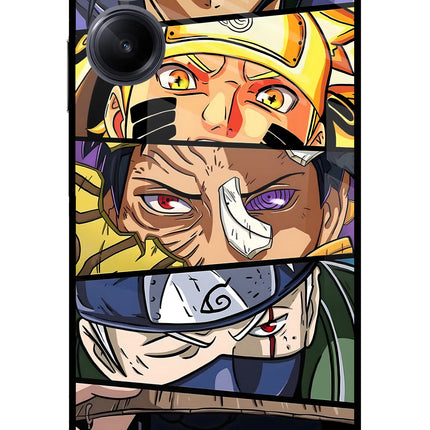 Naruto Character Realme 10 Pro 5G Glass Case Back Cover by Casekaro