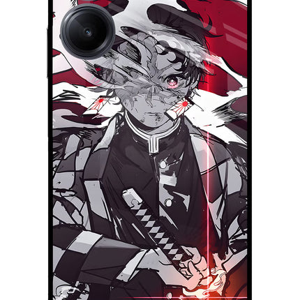 Demon Slayer Realme 10 Pro 5G Glass Case Back Cover by Casekaro