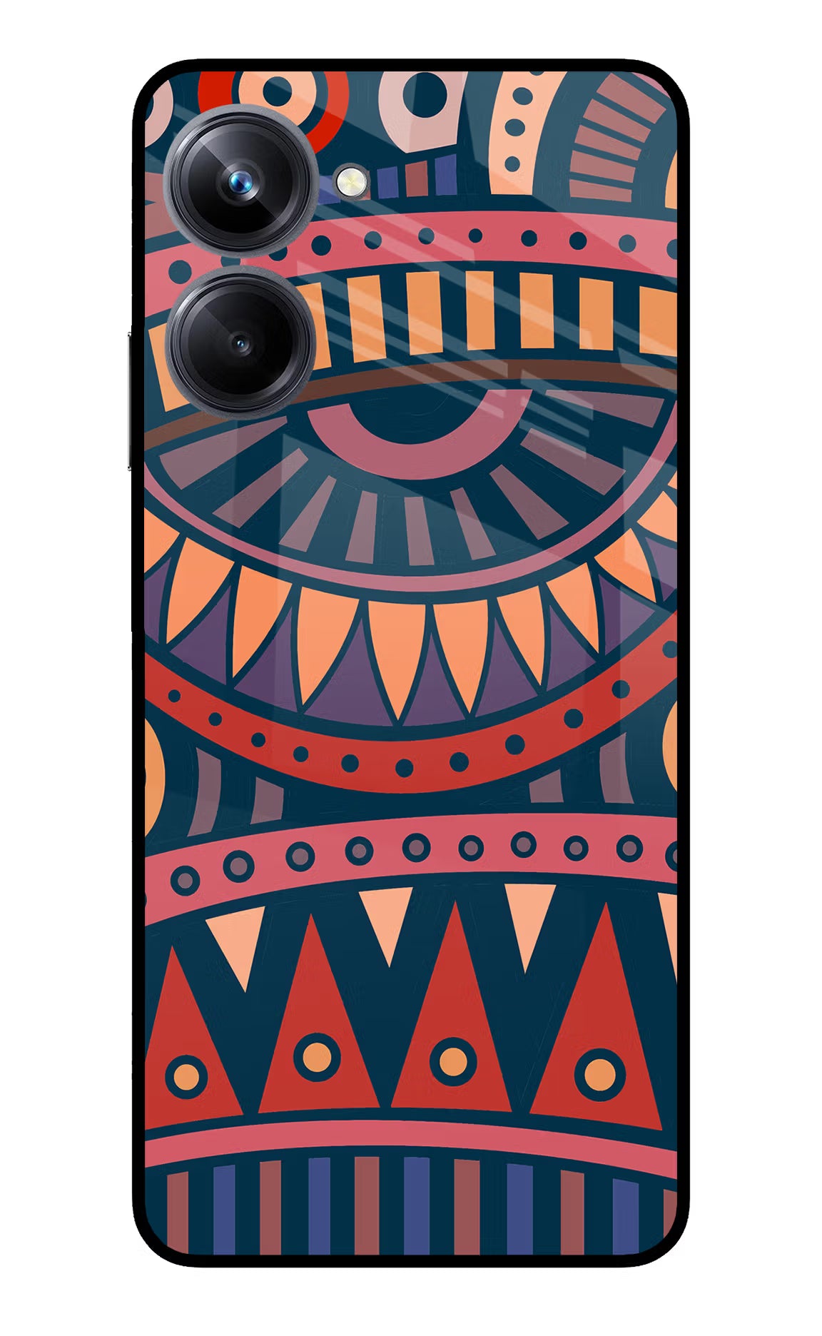 African Culture Design Realme 10 Pro 5G Glass Case Back Cover by Casekaro