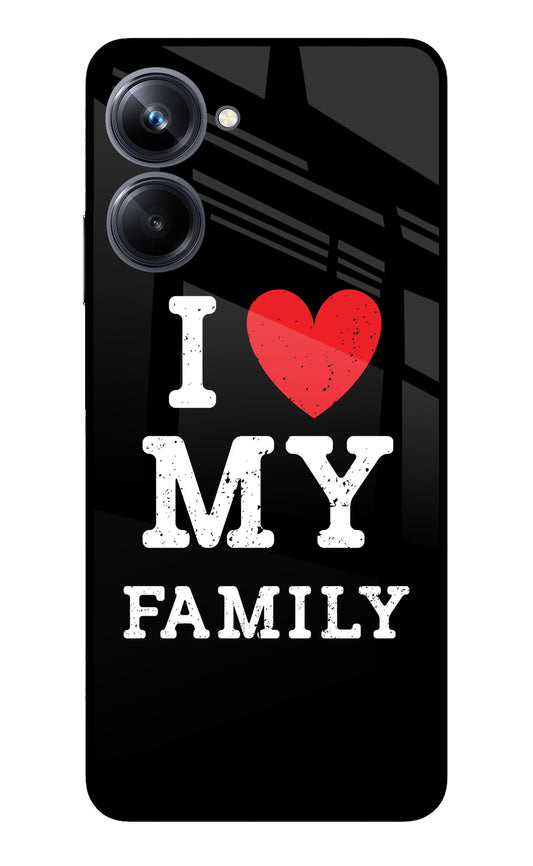 I Love My Family Realme 10 Pro 5G Glass Case