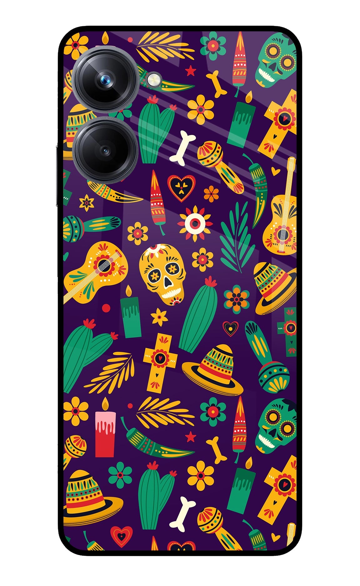 Mexican Artwork Realme 10 Pro 5G Glass Case