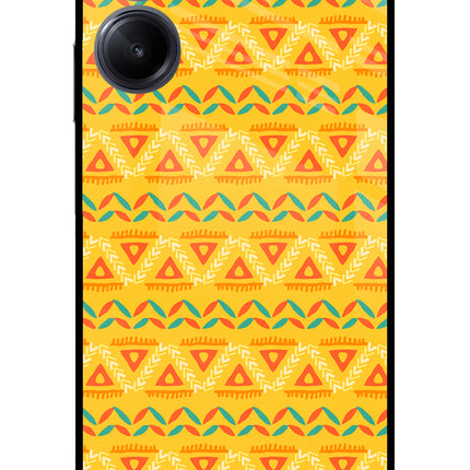 Tribal Pattern Realme 10 Pro 5G Glass Case Back Cover by Casekaro