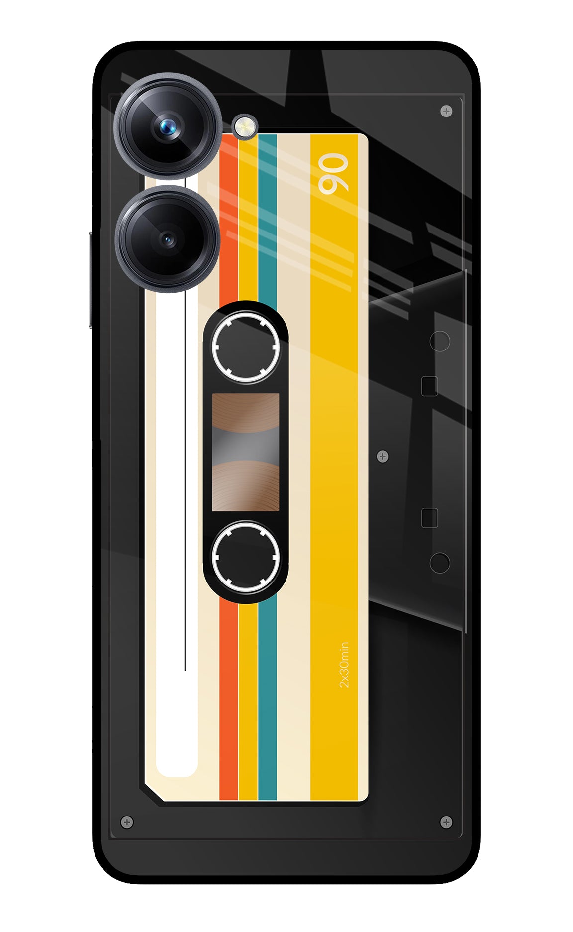 Tape Cassette Realme 10 Pro 5G Back Cover