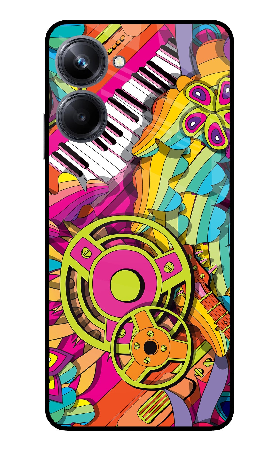 Music Doodle Realme 10 Pro 5G Back Cover