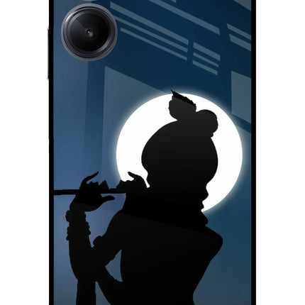 Shri Krishna Silhouette Realme 10 Pro 5G Glass Case