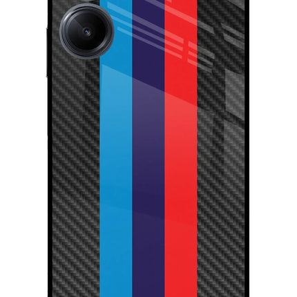 BMW Stripes Pattern Realme 10 Pro 5G Glass Case