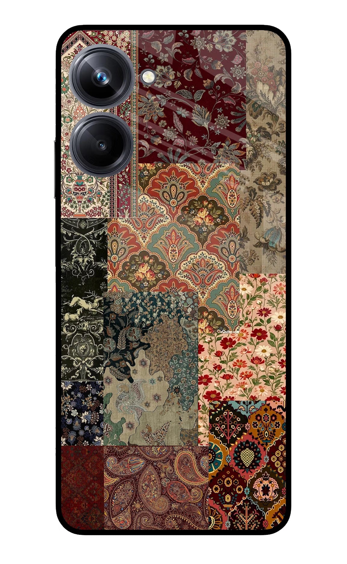 Desi Print Realme 10 Pro 5G Glass Case Back Cover by Casekaro