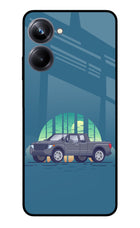 Retro Garage Vibe Realme 10 Pro 5G Glass Case