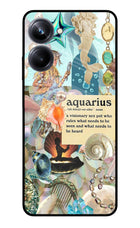 Aquarius Zodiac Realme 10 Pro 5G Glass Case