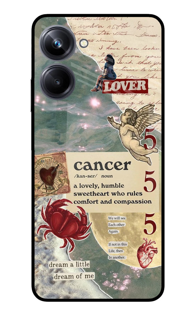 Cancer Zodiac Realme 10 Pro 5G Glass Case