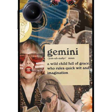Gemini Zodiac Realme 10 Pro 5G Glass Case
