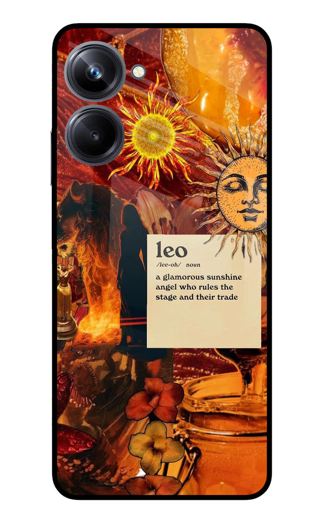 Leo Zodiac Realme 10 Pro 5G Glass Case