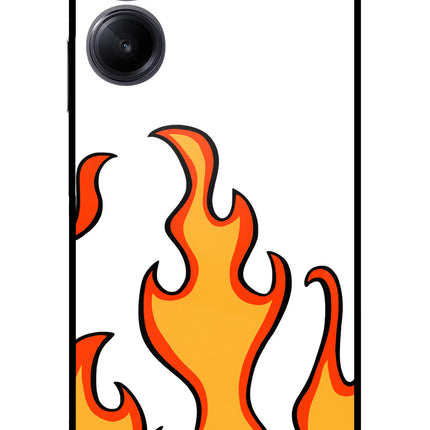 Fired Up – White Realme 10 Pro 5G Glass Case