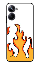 Fired Up – White Realme 10 Pro 5G Glass Case