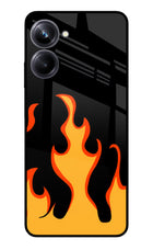 Fired Up – Black Realme 10 Pro 5G Glass Case