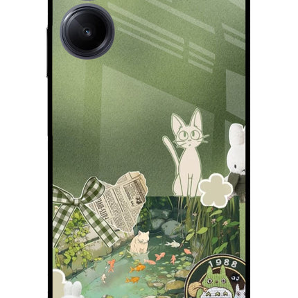 Aesthetic anime Realme 10 Pro 5G Glass Case