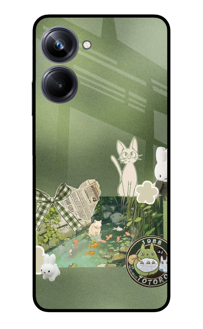 Aesthetic anime Realme 10 Pro 5G Glass Case