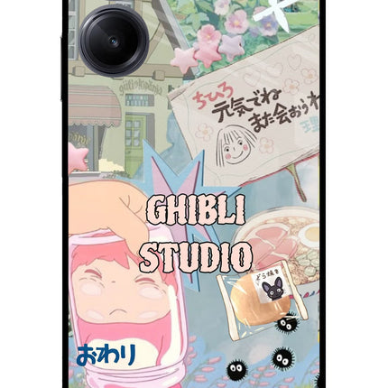 Studio Ghibli Realme 10 Pro 5G Glass Case