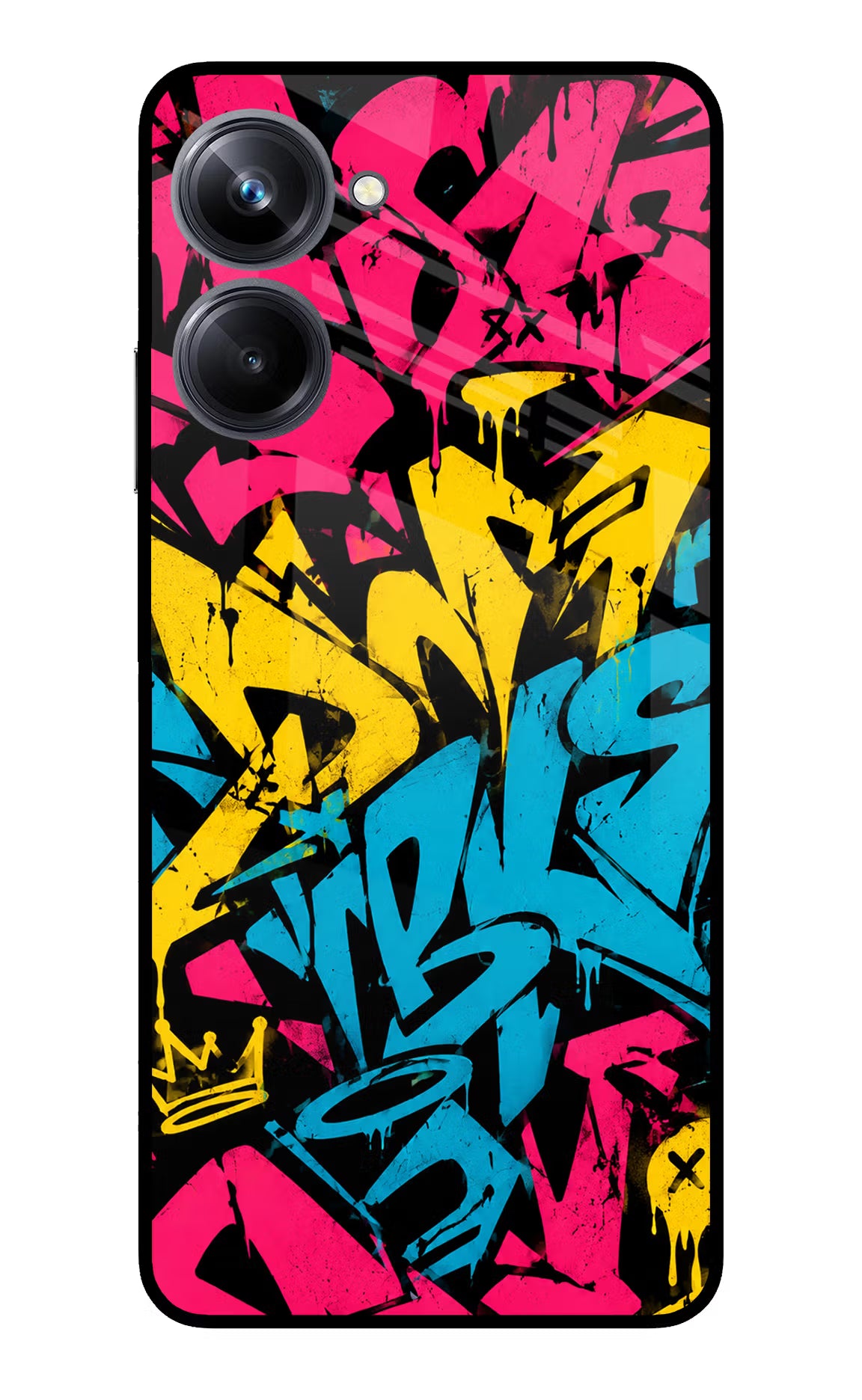 Graffiti Vibe Realme 10 Pro 5G Glass Case