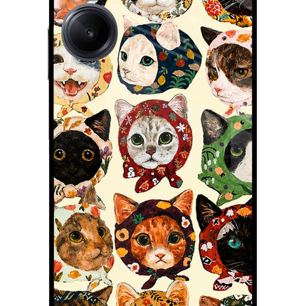 Cool Cat Realme 10 Pro 5G Glass Case