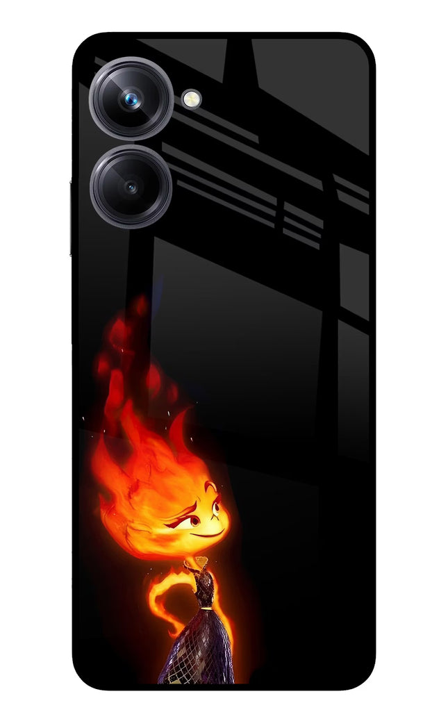 Ember Flame Realme 10 Pro 5G Glass Case