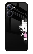 Kitty Charm Realme 10 Pro 5G Glass Case