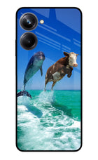 Dolphin vs Cow Realme 10 Pro 5G Glass Case