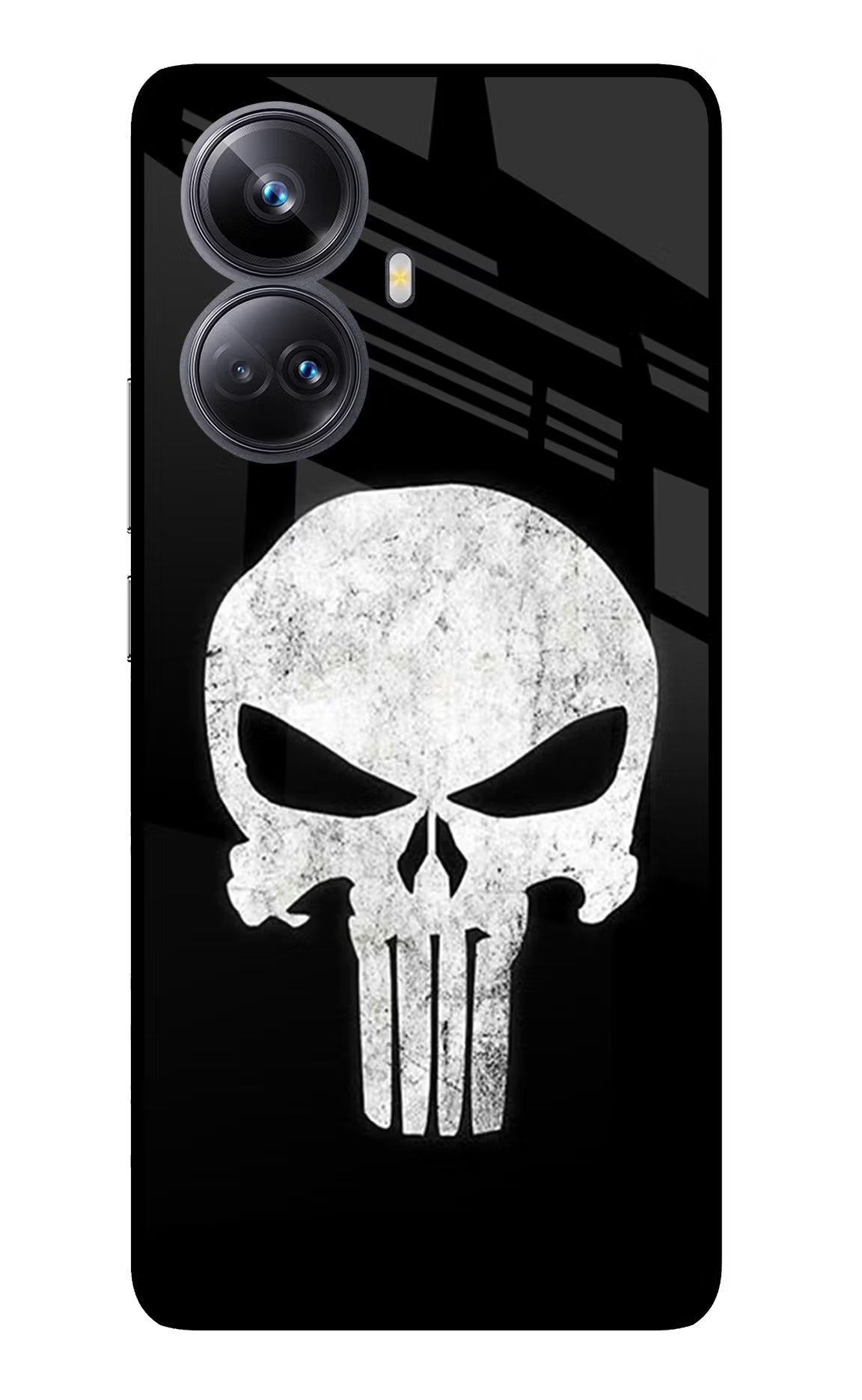 Punisher Skull Realme 10 Pro+ 5G Glass Case