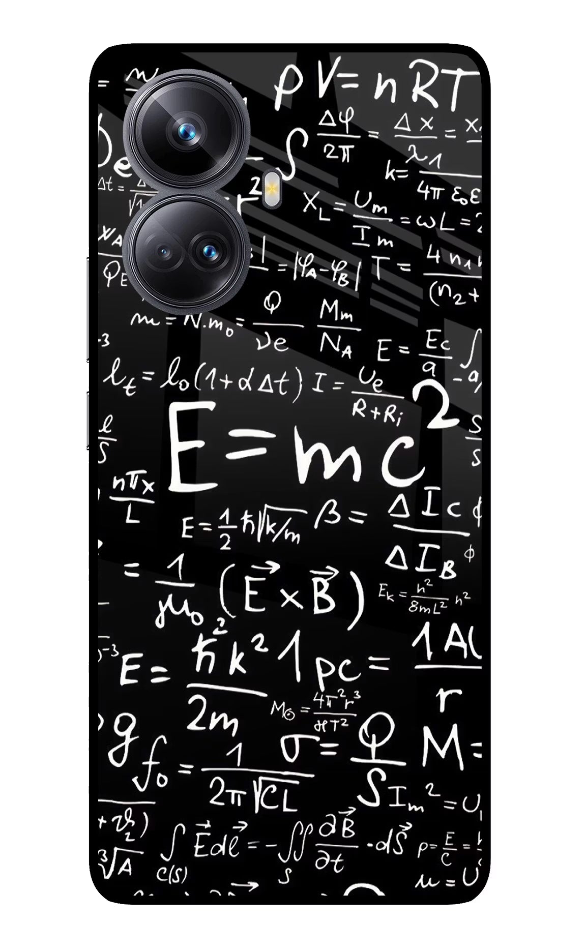 Physics Formula Realme 10 Pro+ 5G Glass Case Back Cover by Casekaro