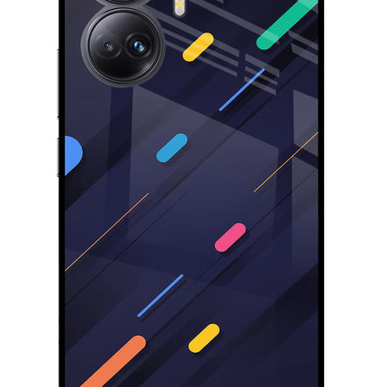 Abstract Design Realme 10 Pro+ 5G Glass Case