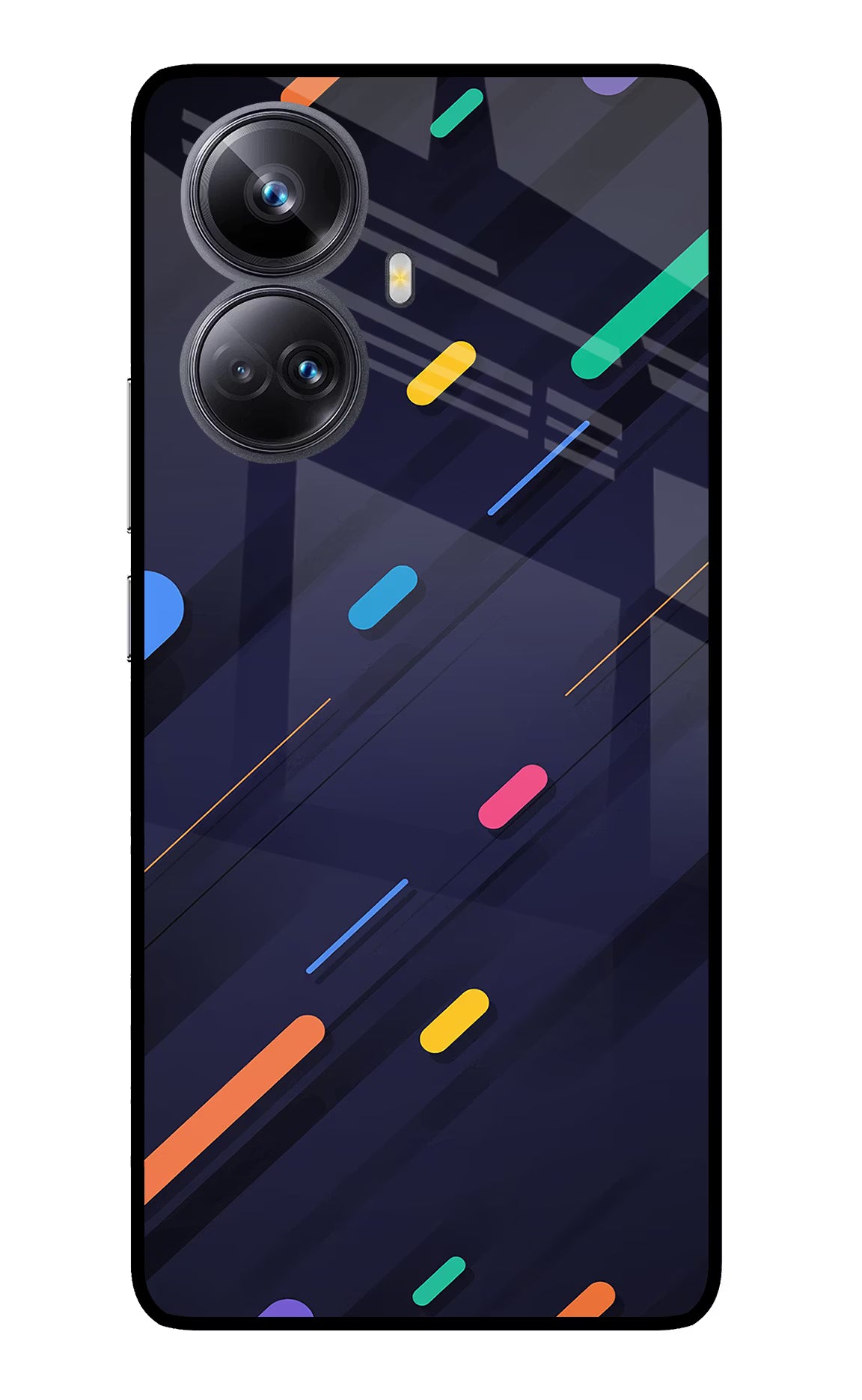 Abstract Design Realme 10 Pro+ 5G Glass Case