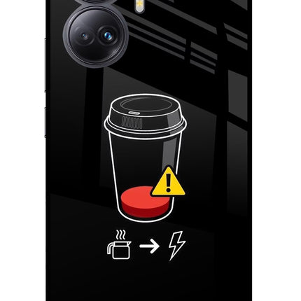 Coffee Realme 10 Pro+ 5G Glass Case