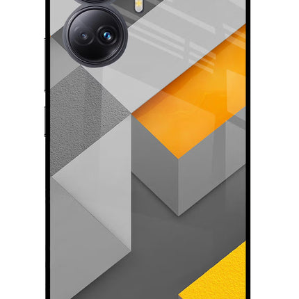 Abstract Realme 10 Pro+ 5G Glass Case