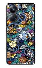 Space Abstract Realme 10 Pro+ 5G Glass Case