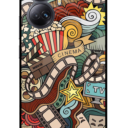 Cinema Abstract Realme 10 Pro+ 5G Glass Case