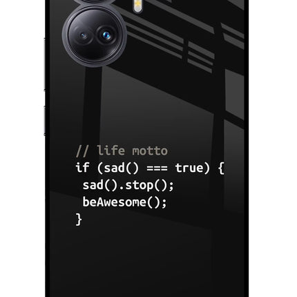 Life Motto Code Realme 10 Pro+ 5G Glass Case