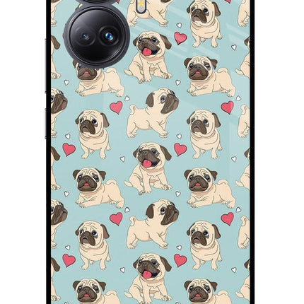 Pug Dog Realme 10 Pro+ 5G Glass Case